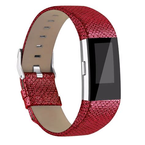 For Fitbit charge 2 leather bands,Accessories Leather Bands strap for ...