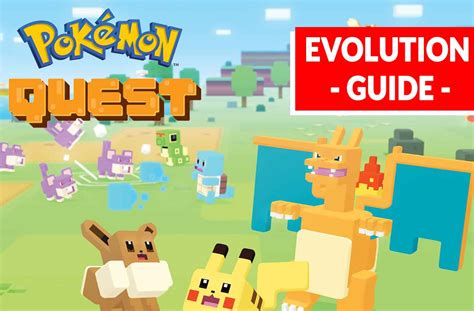 Pokemon Quest how to evolve your Pokemon like Pikachu (the evolution ...