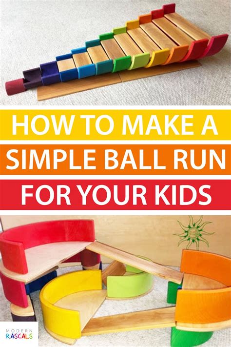 Basic Marble Runs | Ball run, Grimms rainbow, Grimm's toys