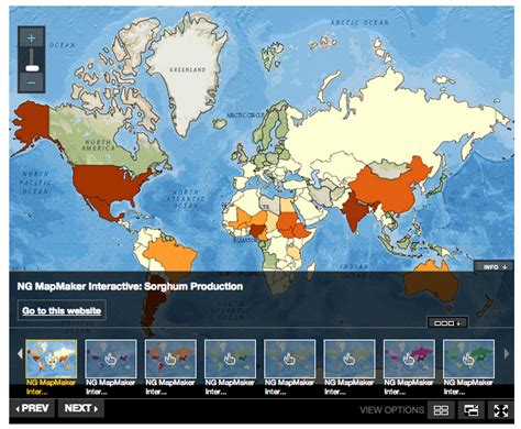 Free Technology for Teachers: A Map of Staple Food Crops of the World