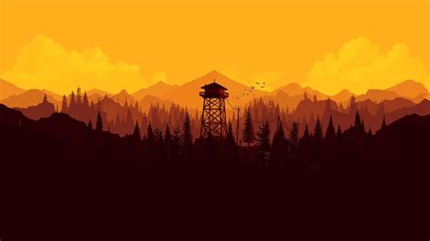 Firewatch background wallpaper - gulutip