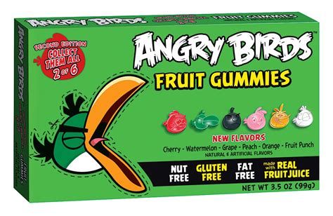 Angry Birds 2nd Edition Boomerang Bird Fruit Gummies - Shop Candy at H-E-B