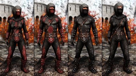 Dark Brotherhood Armors Retexture SE at Skyrim Special Edition Nexus ...