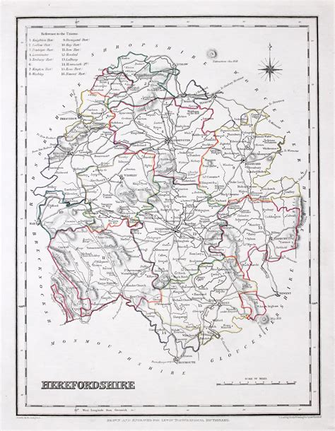 Antique Maps of Berkshire, England