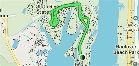 Oleta River State Park Map