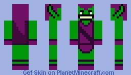 The Green Goblin Minecraft Skin