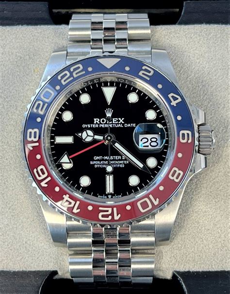 Rolex GMT Master II Pepsi Jubilee 126710BLRO 2020 Boxes/Papers! | Value ...