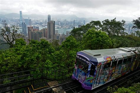 AP PHOTOS: Hong Kong's famous Peak Tram closing for remodel British ...