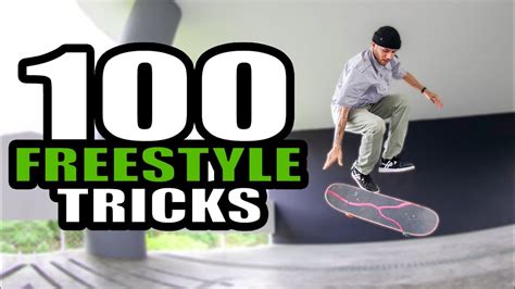 100 FREESTYLE TRICKS + BONUS - YouTube