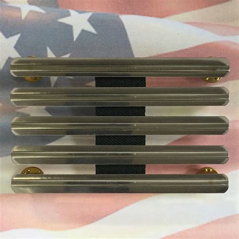 U.S. SERVICE MEDAL RIBBON BAR MOUNTING RACK | 15 SPACE | US ARMY | MILITARY