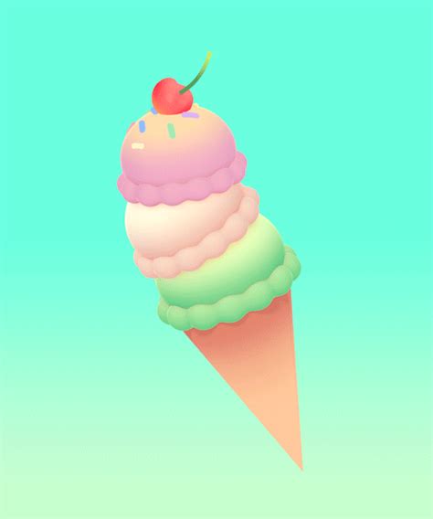 Dessert food 3d GIF on GIFER - by Yorg