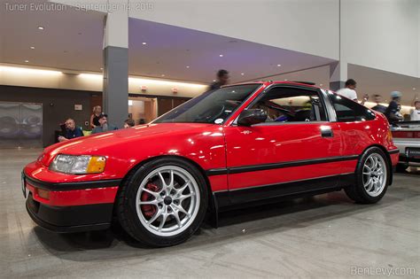 Red Honda CRX Si - BenLevy.com