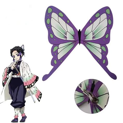 Kimetsu no Yaiba Shinobu Kocho Kanao Tsuyuri Butterfly Ornament Cosplay ...