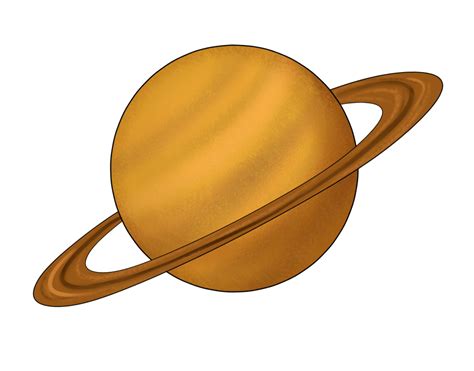 Planet saturn clipart - Clipground