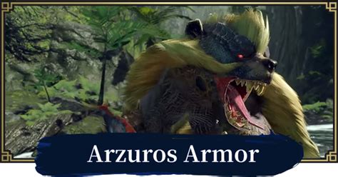 Sunbreak | Arzuros Armor Set - Stats & Skill | Monster Hunter Rise ...