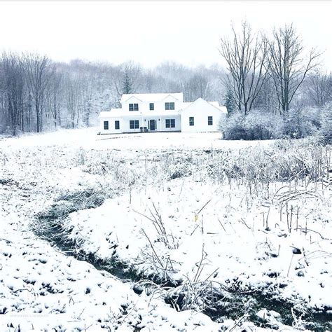 Winter at Old Salt Farm: Farmhouse Style Winter Home Tour