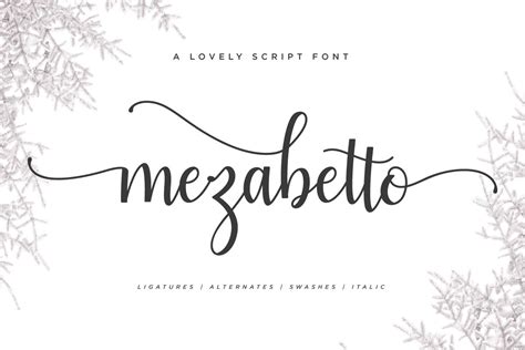 Mezabetto | Elegant Script Font (138413) | Script | Font Bundles