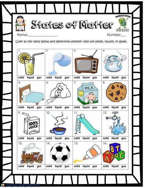 +12 States Of Matter Kindergarten Worksheets Ideas - Deb Moran's ...