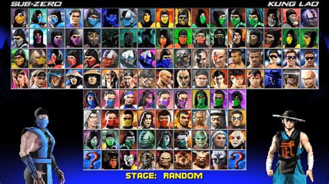 Mortal kombat trilogy roster - bjolpor