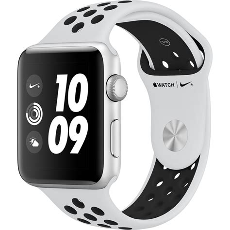 Apple Watch Nike+ Series 3 42mm Smartwatch MQL32LL/A B&H Photo