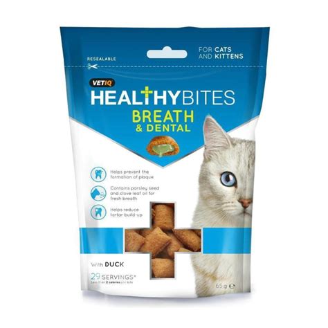 Healthy Bites Breath & Dental Cat Treats – 65g – Work Horse Tack | WHT Pets