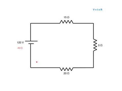 Ohm's Law With Circuit Diagram