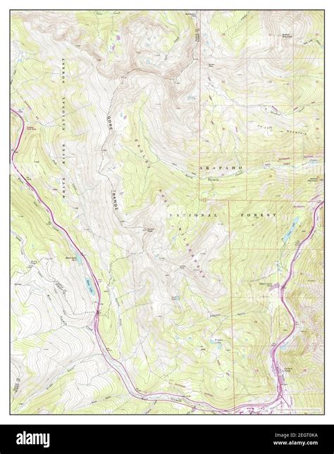 Vail Pass, Colorado, map 1970, 1:24000, United States of America by ...