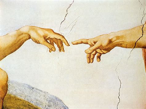 The Creation Of Adam Greeting Card for Sale by Michelangelo Buonarroti