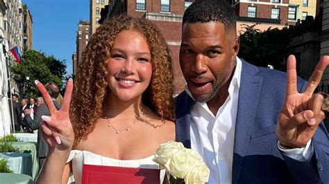 Is Michael Strahan's model daughter's bikini look her most dazzling yet ...