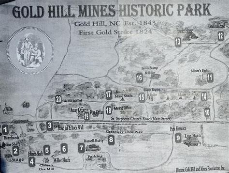 Gold Hill Nc Map - Map Of The World