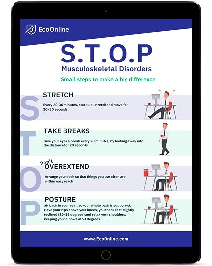 STOP Musculoskeletal Disorders | EcoOnline