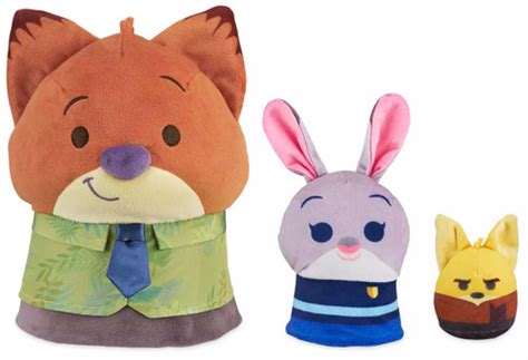 Disney Zootopia Zootopia Exclusive Nesting Plush Set - ToyWiz