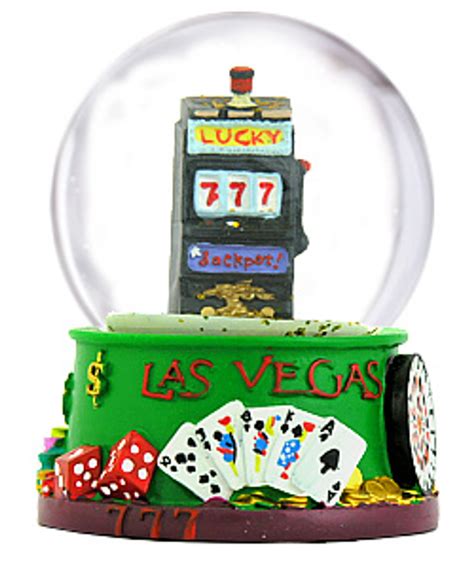 Fun Las Vegas Snow Globe Souvenir 3.5 Inch