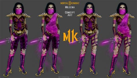 MK11 Mileena Concept Art by MileenaKahn0529 on DeviantArt