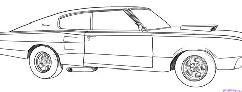 Car Side View Drawing Simple - Goimages Garden