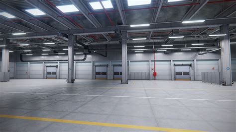 ArtStation - Factory/Warehouse - Interior Modular Pack | Game Assets