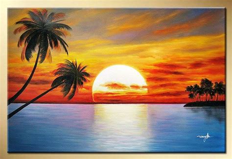 This is beautiful Simple Oil Painting, Night Painting, Oil Painting On ...