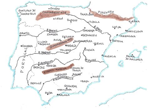 Ajustamiento valores tijeras rivers in spain map Facilitar Útil fecha