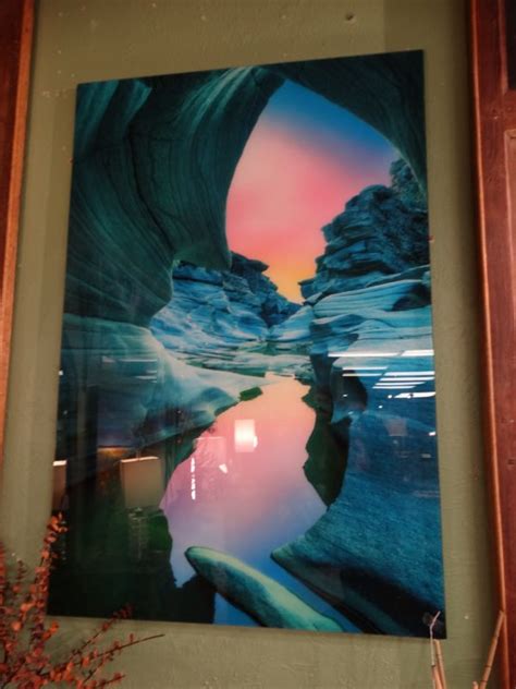 Canyon View Wall Art Photo Behind Glass - Rare Finds Warehouse