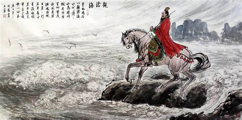 Chinese History & Folklore Painting lx31125019, 69cm x 138cm(27〃 x 54〃)