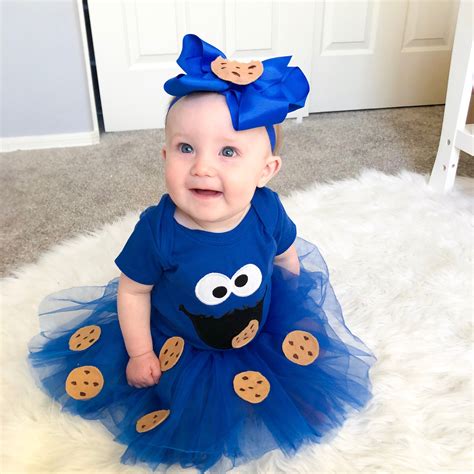 Precious Cookie Monster baby toddler costume | Cookie costume toddler ...