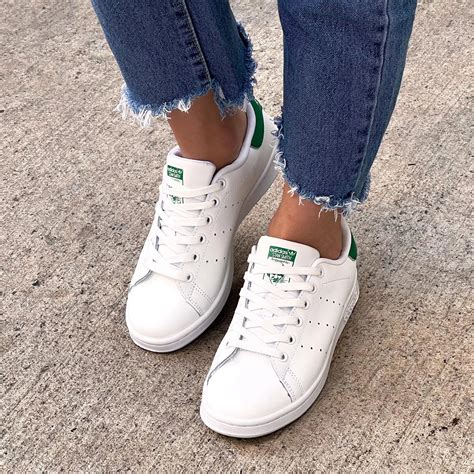 Adidas Stan Smith White Green | Streetstyle