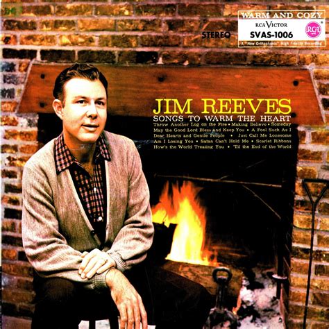 Jim Reeves - Songs To Warm The Heart (1959) - Lp ~ vinylplaten-updates