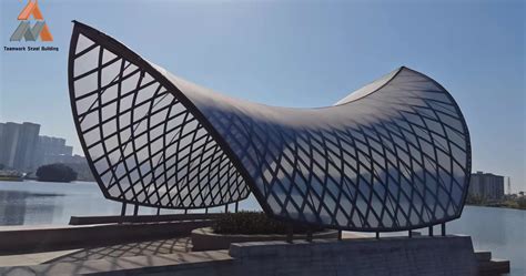 Prefabricated Steel Structure Art Gallery - China Steel Structure ...