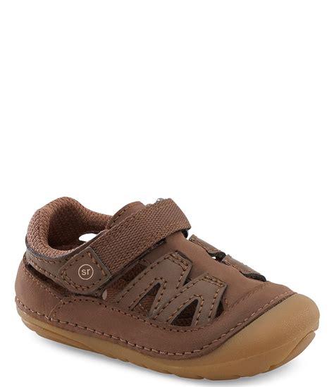 Stride Rite Boys' Adam Leather Fisherman Sandals (Infant) | Dillard's