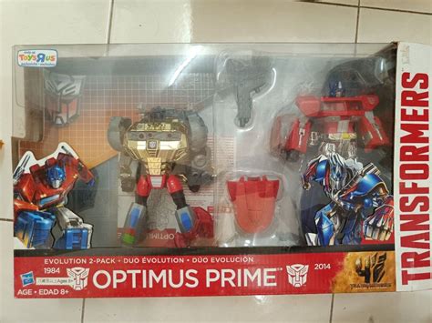 Evolution 2-pack OPTIMUS PRIME, Hobbies & Toys, Toys & Games on Carousell