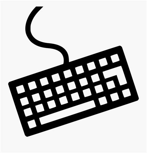 Png File Svg - Keyboard Pc Icon Png , Free Transparent Clipart - ClipartKey