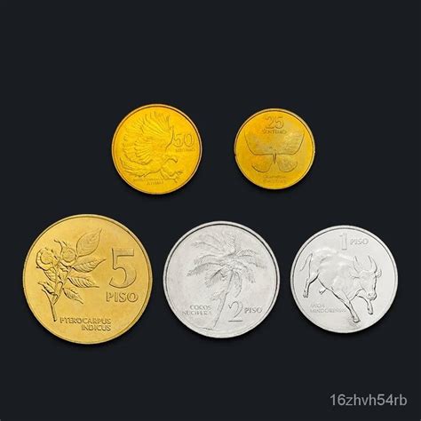 Philippine flora and fauna front page Set 5 New Genuine Original Coins ...