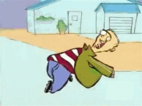 Ed Edd NEddy Cartoon GIF - EdEddNEddy Cartoon Running - Discover ...