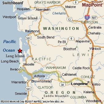 Ocean Park, Washington Area Map & More